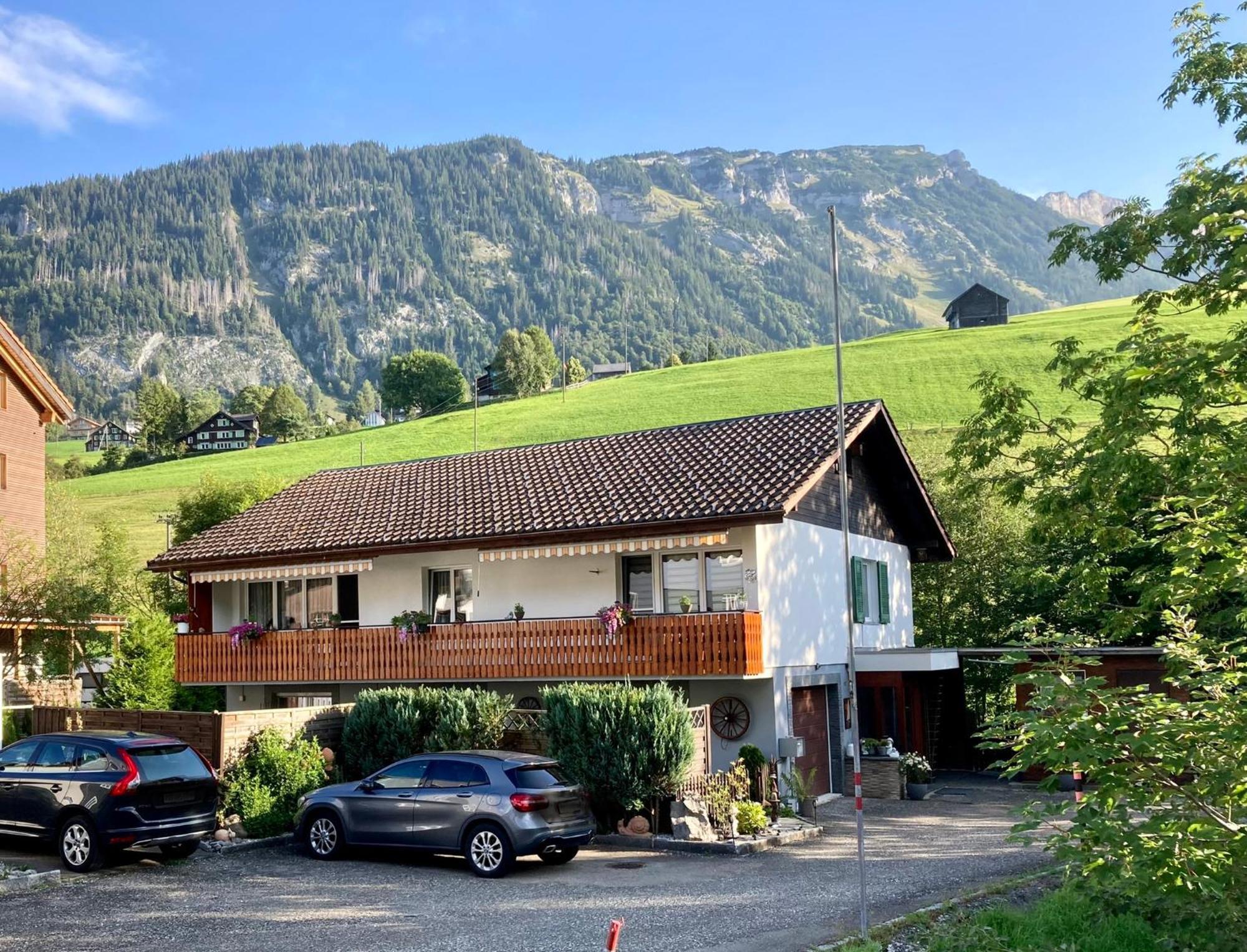 Ferienwohnung Haus Am Bach In Toggenburg Wildhaus Kültér fotó